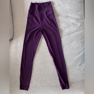 lululemon athletica High-Waist Purple Leggings